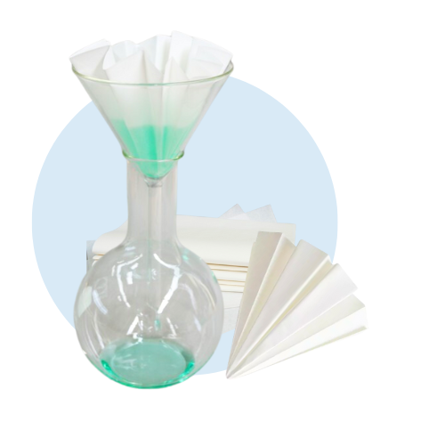 Filtres plat standard, 100 mm, en boîte x100